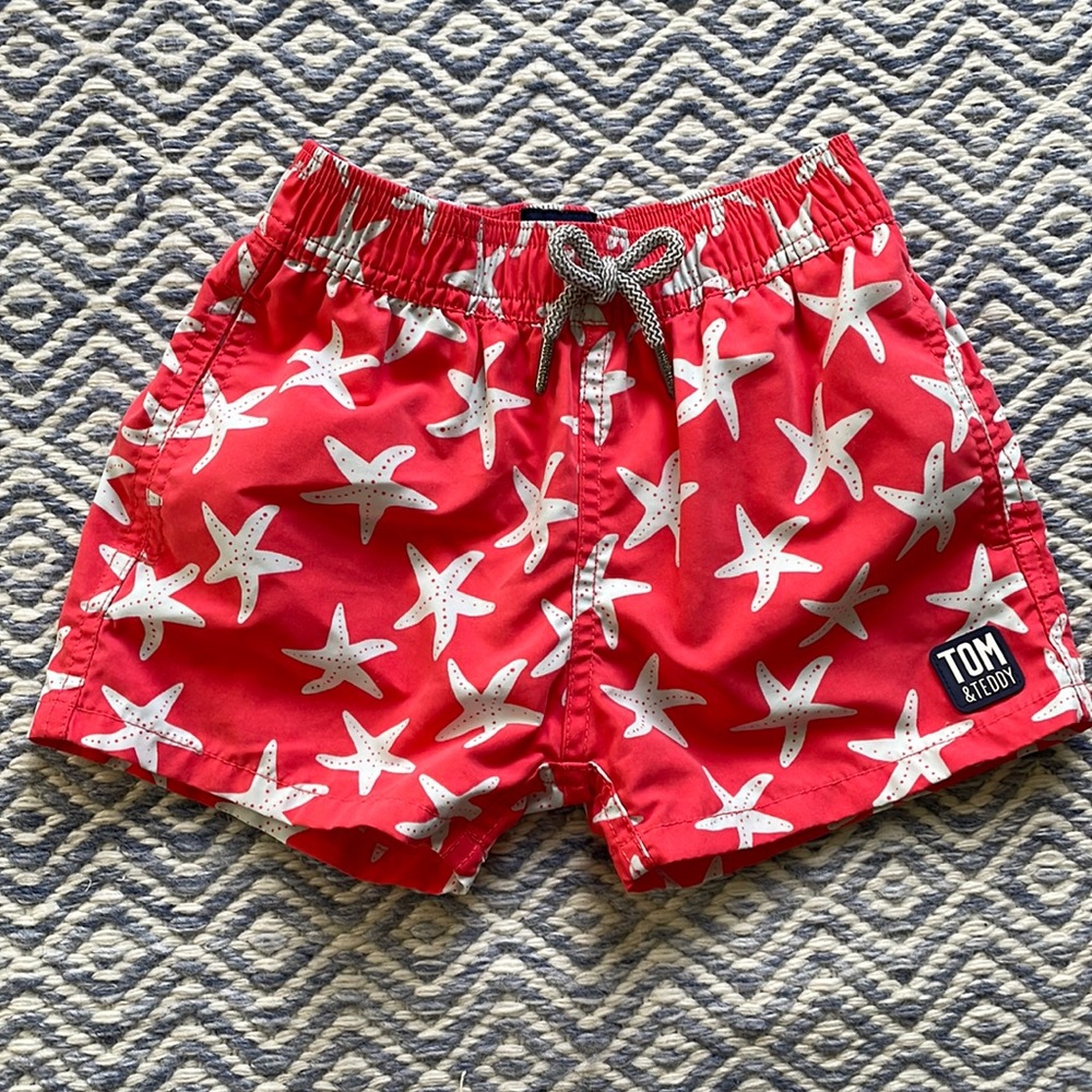 Tom and Teddy size 1/2 baby boy swimsuit